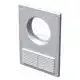Решітка Vents МВ 100 Кс, 250х180 мм, біла, фото 1 Решітка Vents МВ 100 Кс, 250х180 мм, біла купити недорого в Україні, фото 1
