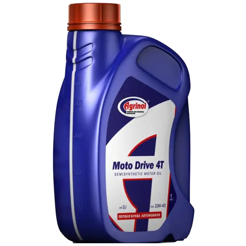 Олива моторна Agrinol Moto Drive 4T, 1 л купити недорого в Україні, фото 1