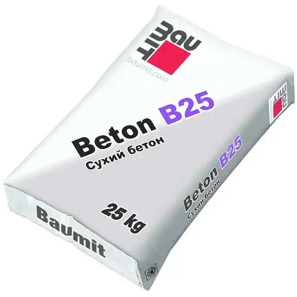 Бетон Baumit B-25, 25 кг купити недорого в Україні, фото 1