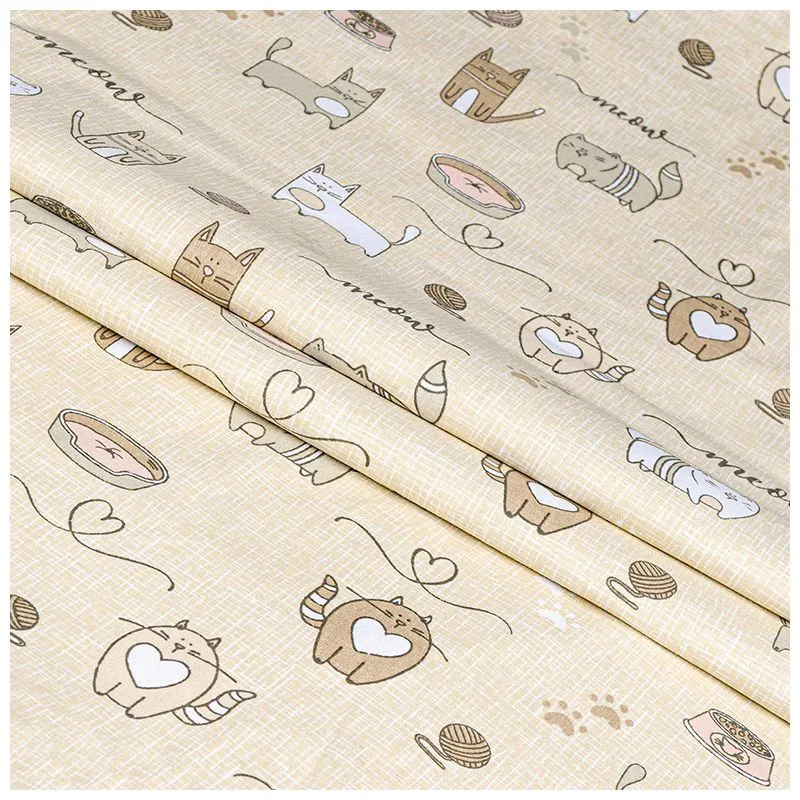 Комплект постільної білизни Home Line Котяча радість, 145х215 см, 175853, фото 2 Комплект постільної білизни Home Line Котяча радість, 145х215 см, 175853 купити недорого в Україні, фото 2