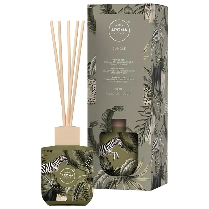 Аромадифузор Aroma Home Jungle Wild, 100 мл, 117610, фото 1 Аромадифузор Aroma Home Jungle Wild, 100 мл, 117610 купити недорого в Україні, фото 1