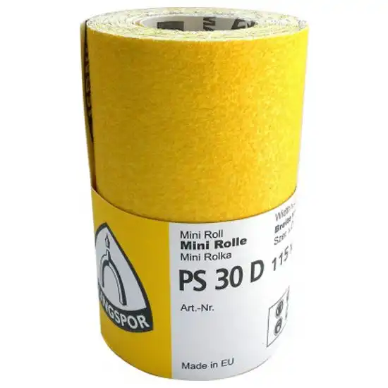 Шлифшкурка на бумажной основе Klingspor PS30D mini, P120, 115х4500 мм, 174098 купить недорого в Украине, фото 1