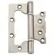 Петля Linde HB-100, 110х75 мм, SN матовый никель, фото 2 Петля Linde HB-100, 110х75 мм, SN матовый никель купить недорого в Украине, фото 2