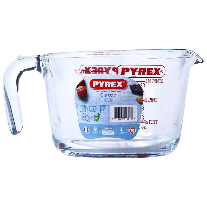 Мерный стакан Pyrex Classic, 1 л, 5436474, фото 354688 Мерный стакан Pyrex Classic, 1 л, 5436474 купить недорого в Украине, фото 354688