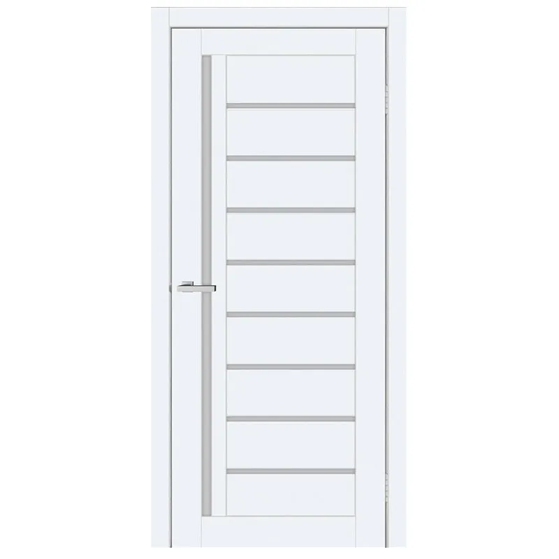 Дверне полотно ОМіС Doors С 067 G, 2000х800 мм, сатин білий купити недорого в Україні, фото 1