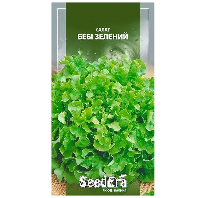 Насіння SeedEra Салат Бебі зелений, 1 г купити недорого в Україні, фото 1