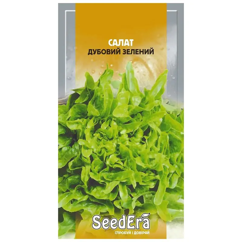 Насіння салату Seedera Дубовий зелений, 1 г купити недорого в Україні, фото 1