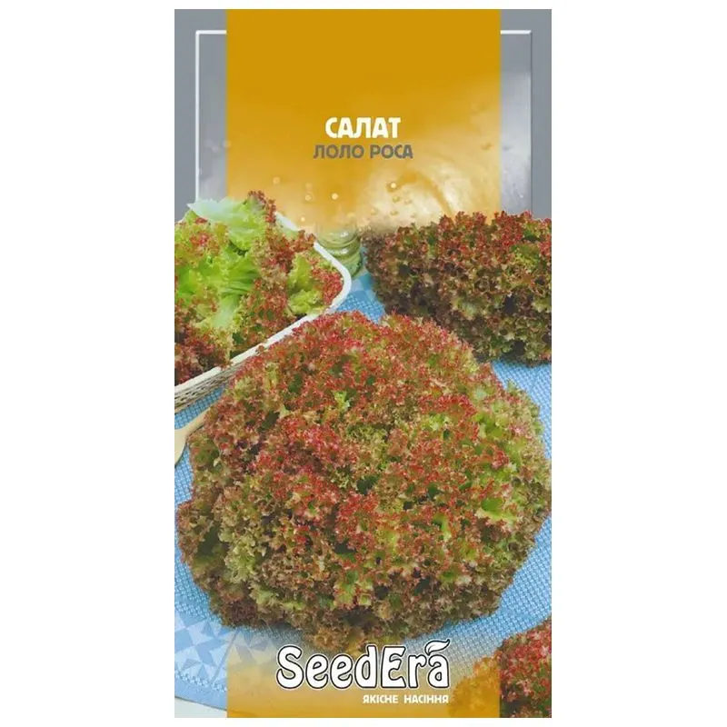 Семена Seedera Салат Лолло Роса, 1 г купить недорого в Украине, фото 1