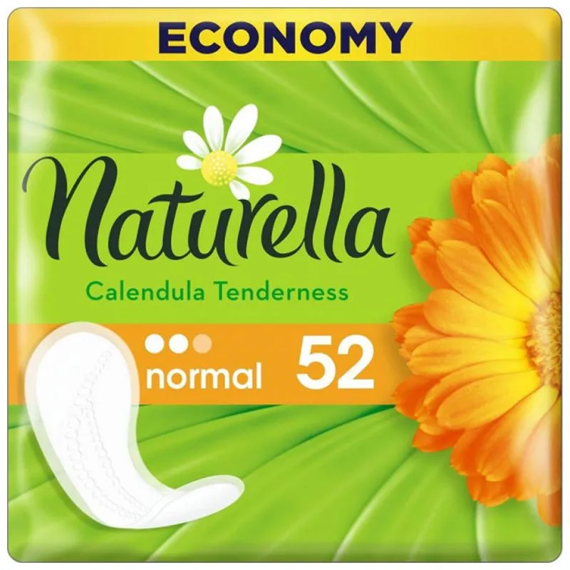 Прокладки щоденні Naturella Calendula Tenderness Normal, 52 шт купити недорого в Україні, фото 1