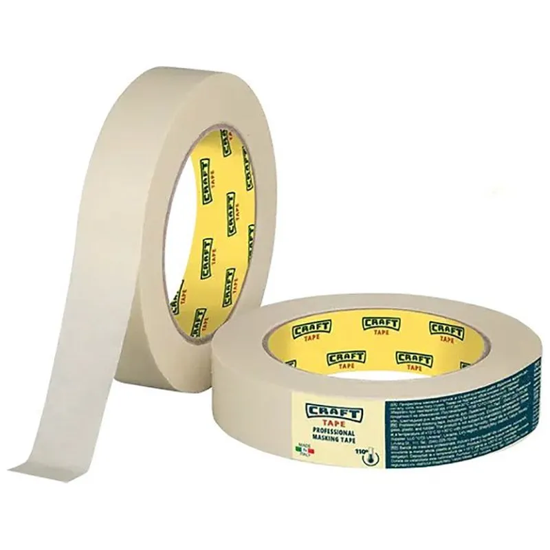 Автомалярна стрічка Craft Tape 110°С, 24 мм х 25 м, білий, MW2425 купити недорого в Україні, фото 1