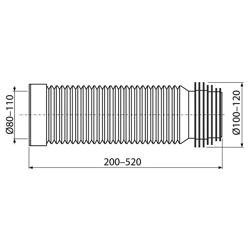 Гибкая подводка Koller Pool A97SN, GPU200-520 купить недорого в Украине, фото 2