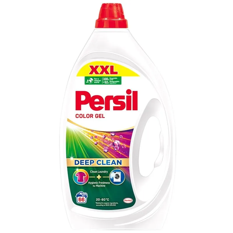 Гель для прання Persil Color Gel Deep Clean, 2,97 л купити недорого в Україні, фото 1