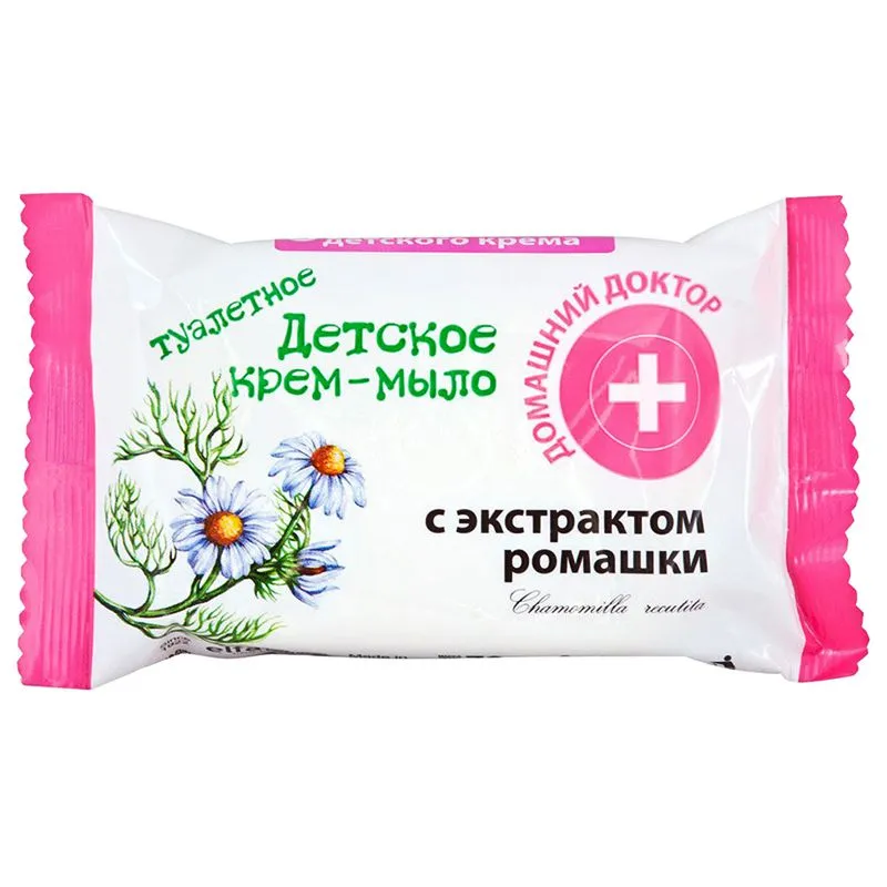 Крем-мыло детское Домашний доктор с экстрактом ромашки, 70 г купить недорого в Украине, фото 1