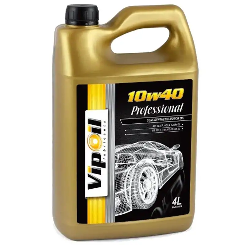 Масло моторное VipOil Professional 10W40 SL/CF, 4 л, 162827 купить недорого в Украине, фото 1