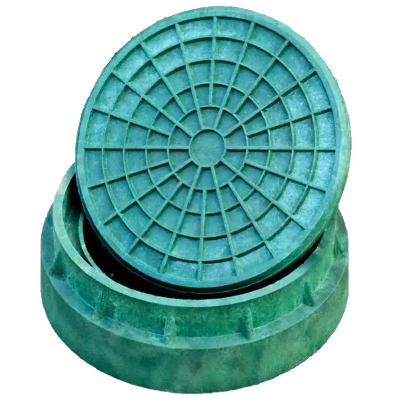 Люк каналізаційний Полімер-Техбуд, 315 мм, зелений купити недорого в Україні, фото 1