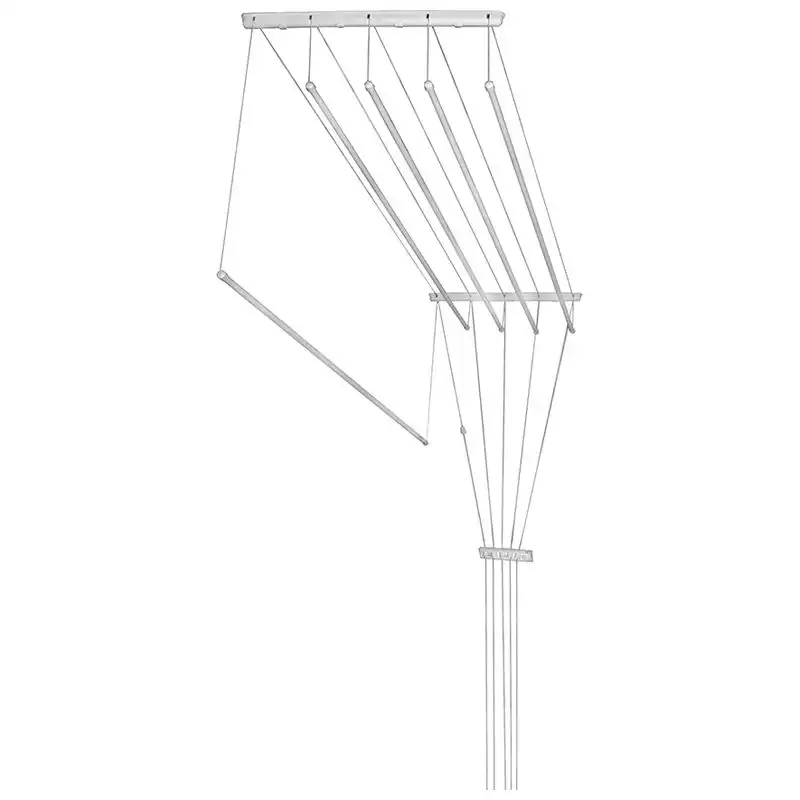 Сушарка для білизни стельова Curver, 1,40 м, 5 мотузок, 92105 купити недорого в Україні, фото 1