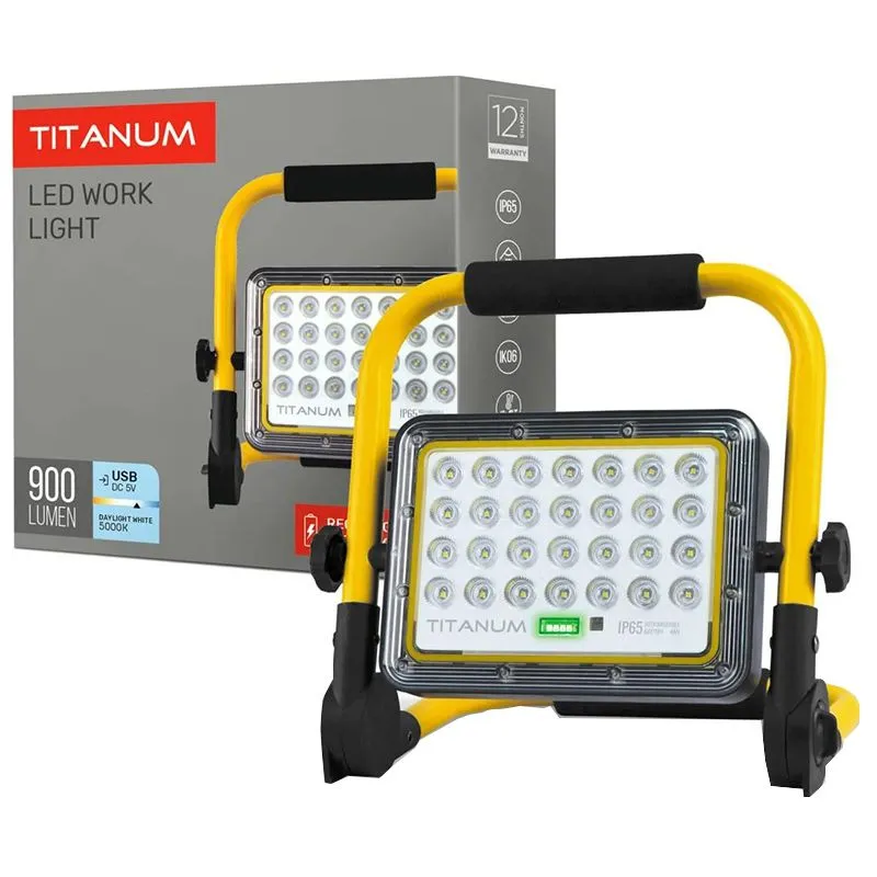 Прожектор Titanum, 20 Вт, 5000 K, TL-FA-105 купити недорого в Україні, фото 1