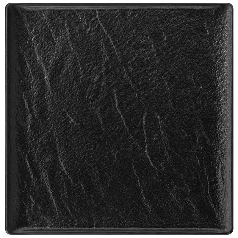 Тарілка для десерту Wilmax England Slatestone Black, 17х17 см, чорний, WL-661105 / A, фото 1 Тарілка для десерту Wilmax England Slatestone Black, 17х17 см, чорний, WL-661105 / A купити недорого в Україні, фото 1