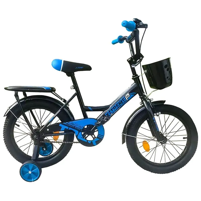 Велосипед X-Treme Trek G1606, колеса 16", чорно-синій, 124997 купити недорого в Україні, фото 1