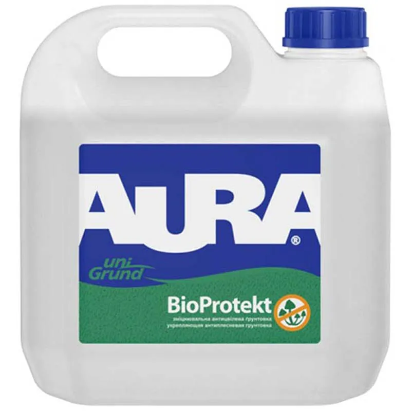 Ґрунтовка фунгіцидна Aura Unigrund BioProtekt, 10 л купити недорого в Україні, фото 1
