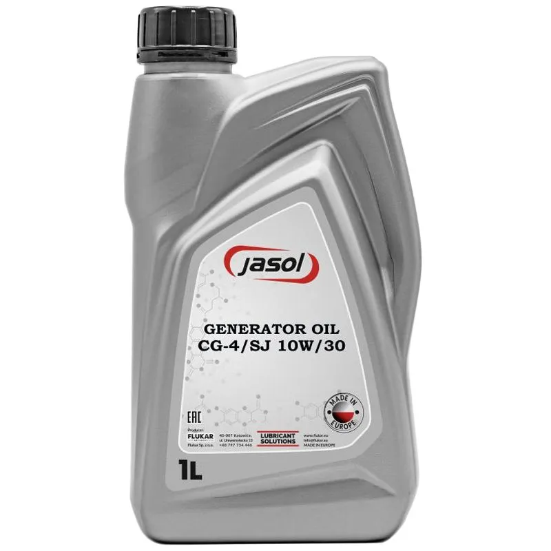 Масло моторное Jasol Generator oil, 10W-30, 1 л, 63212 купить недорого в Украине, фото 1