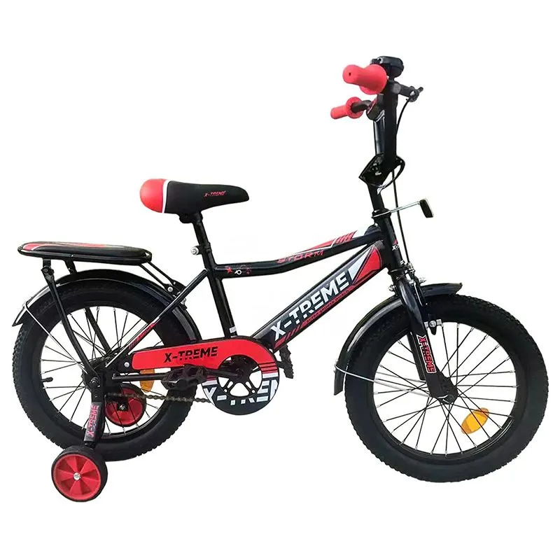 Велосипед X-Treme Storm 1601, колеса 16", чорно-червоний, 125039 купити недорого в Україні, фото 1