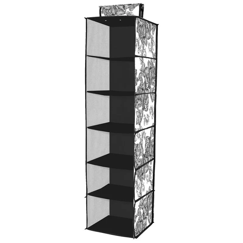 Органайзер Idea Home Anthracite Flowers NP-121, 28х28х112 см, 7058552 купити недорого в Україні, фото 1