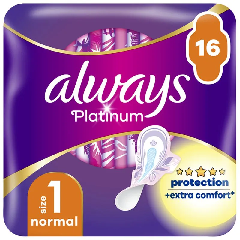 Прокладки Always Ultra Platinum Normal Plus Duo, 16 шт купити недорого в Україні, фото 1