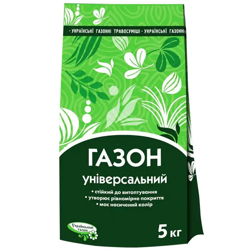 Насіння Сімейний сад Газонна трава Економ Універсальний, 5 кг купити недорого в Україні, фото 1