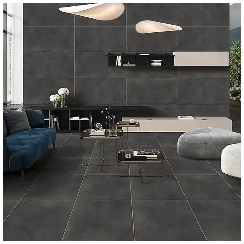 Керамограніт Cersanit Solano Anthracite Matt, 598x598x8 мм, 579101, фото 1 Керамограніт Cersanit Solano Anthracite Matt, 598x598x8 мм, 579101 купити недорого в Україні, фото 1
