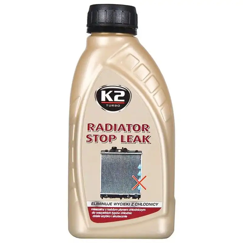 Герметик для радіатора рідкий K2 Radiator Stop Leak, 400 мл, ET231 купити недорого в Україні, фото 1