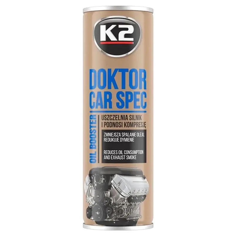 Добавка к маслу Мотор доктор K2 DOKTOR CAR SPEC, 443 мл, T350 купить недорого в Украине, фото 1