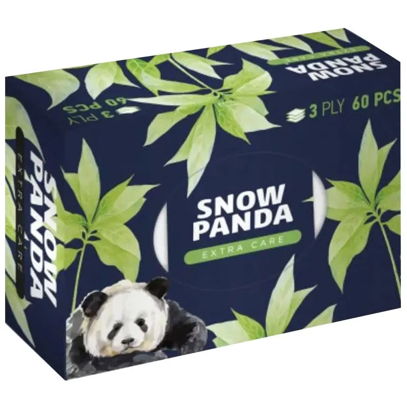 Серветки універсальні Сніжна панда Extra Care, 3 шари, 60 шт купити недорого в Україні, фото 1