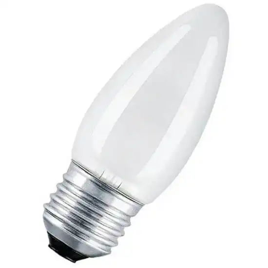 Лампа Іскра В36, 60W, Е27, 230V, матова купити недорого в Україні, фото 1