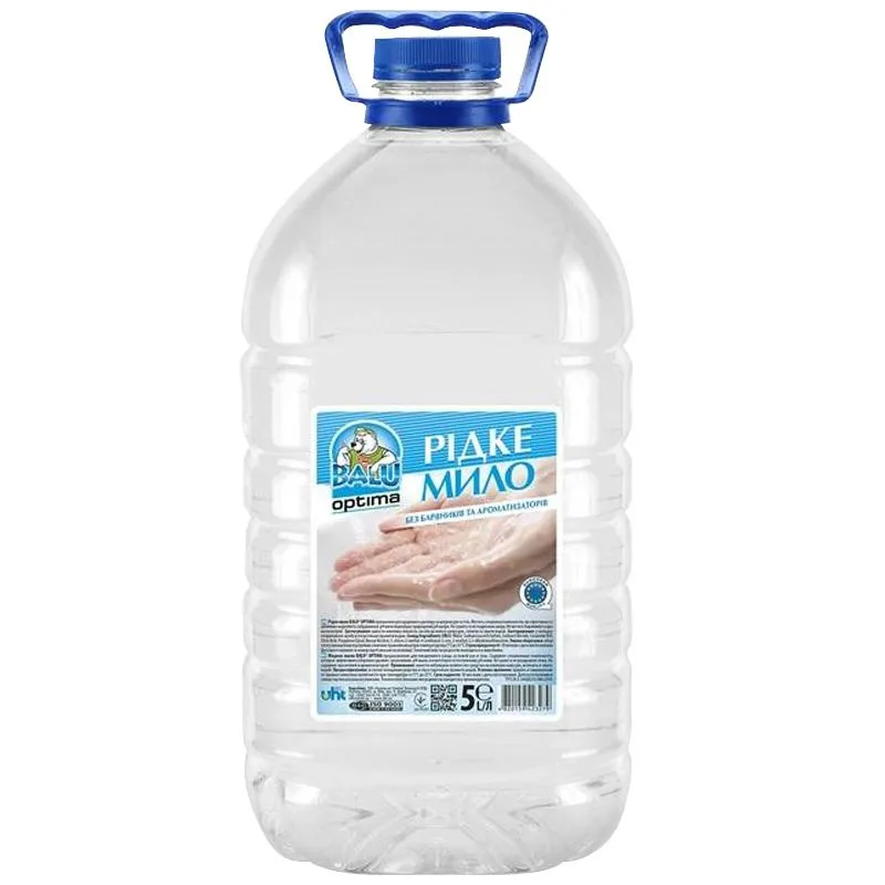Жидкое мыло Balu Optima, 5 л купить недорого в Украине, фото 1