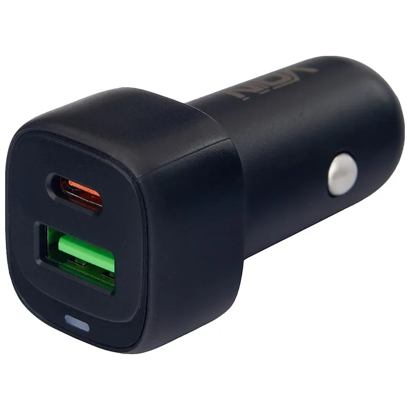 Зарядное устройство Voin C-36213, 38 Вт, 1хUSB QC3.0 18 Вт, 1хPD 20 Вт, 12-24 В, фото 1 Зарядное устройство Voin C-36213, 38 Вт, 1хUSB QC3.0 18 Вт, 1хPD 20 Вт, 12-24 В купить недорого в Украине, фото 1