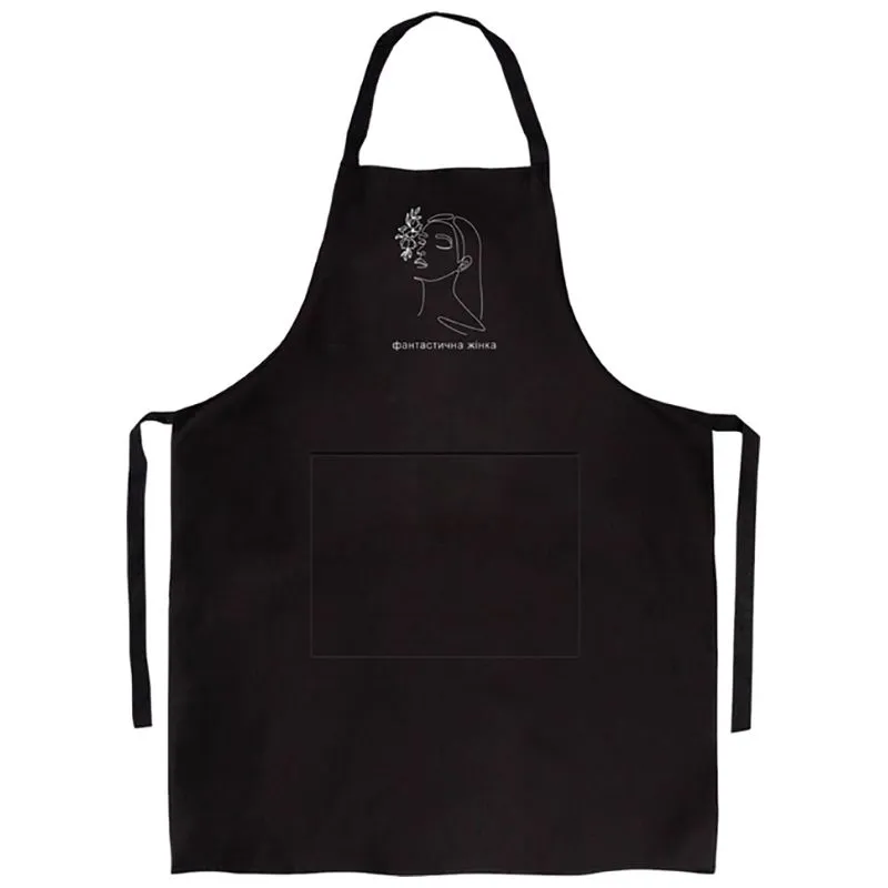 Фартук Kvarta Фантастическая женщина, черный, 4125 купить недорого в Украине, фото 1