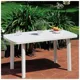 Стол садовый Koopman Faro, 140x90x72 см, белый, 42357733, фото 2 Стол садовый Koopman Faro, 140x90x72 см, белый, 42357733 купить недорого в Украине, фото 2
