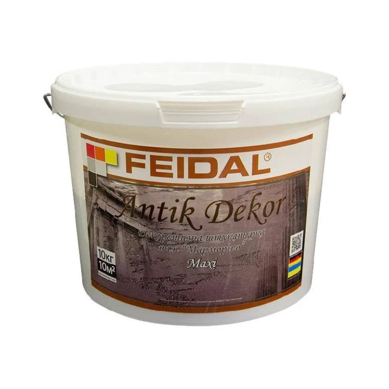 Купить Штукатурка декоративная Feidal Strukturputz maxi, 10 кг в ...
