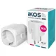 Розумна Wi-Fi розетка IKOS SMS-01, із заземленням, 0009-CSS, фото 1 Розумна Wi-Fi розетка IKOS SMS-01, із заземленням, 0009-CSS купити недорого в Україні, фото 1
