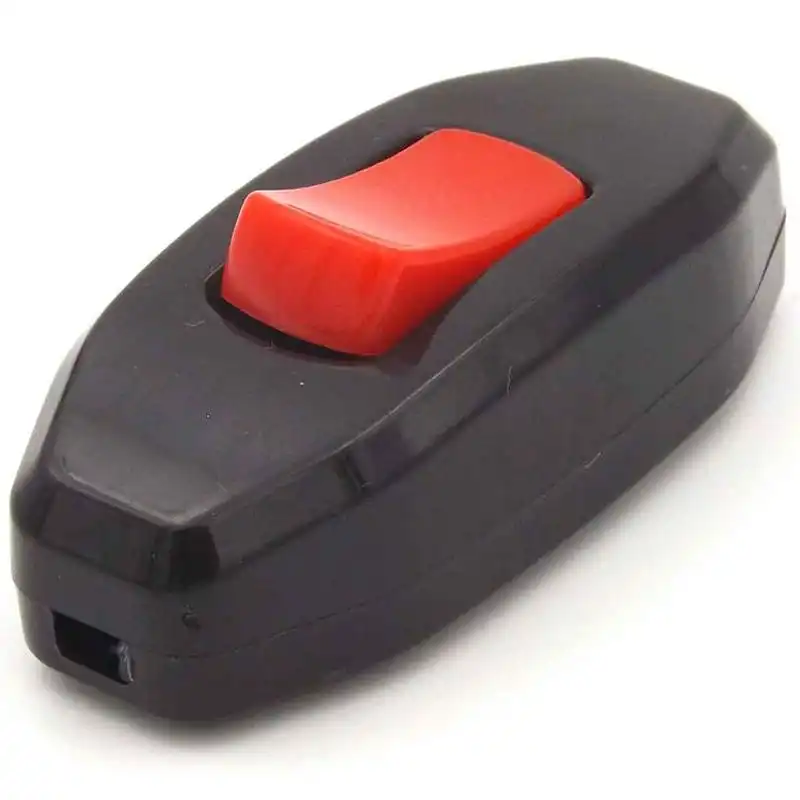 Выключатель для бра DE-PA, черный, 11201 BLACK/RED купить недорого в Украине, фото 1