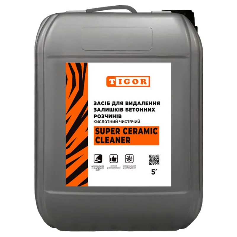 Очиститель Tigor Super Ceramic Cleaner, 5 л купить недорого в Украине, фото 1