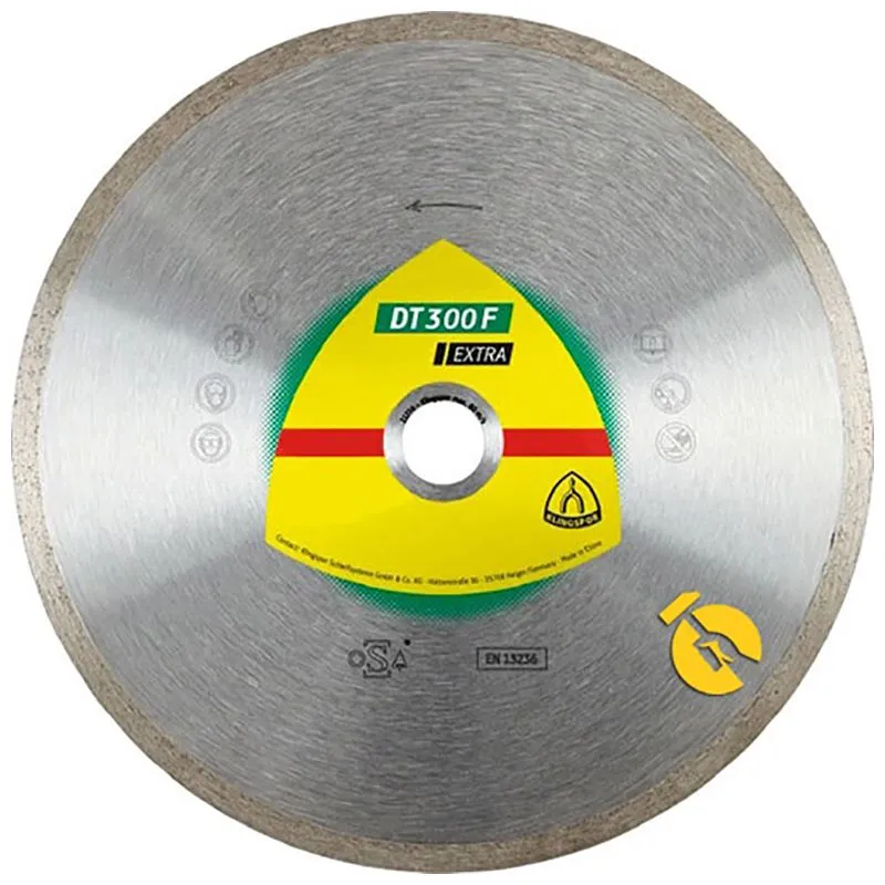 Диск алмазный по керамике Klingspor DT300F, 125x22,23 мм, 325358 купить недорого в Украине, фото 1