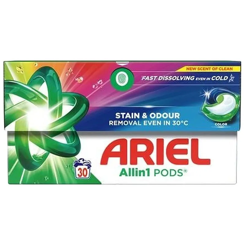 Капсули для прання Ariel Автомат Для кольорових речей, 30 шт х 18,2 г купити недорого в Україні, фото 2