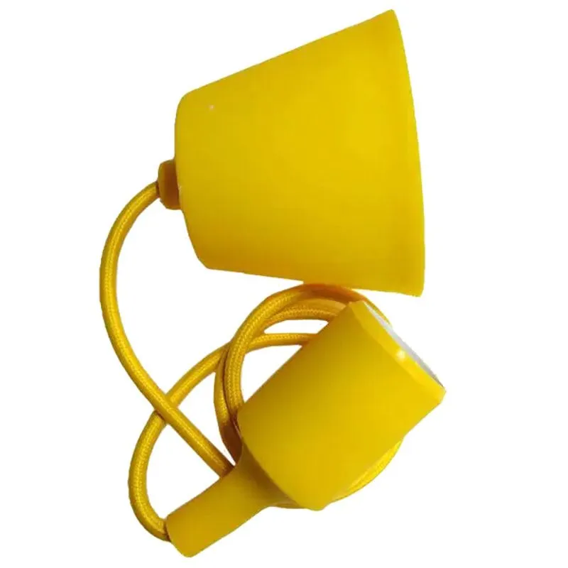 Светильник силиконовый Lumano ART-LOFT E27 Yellow купить недорого в Украине, фото 1