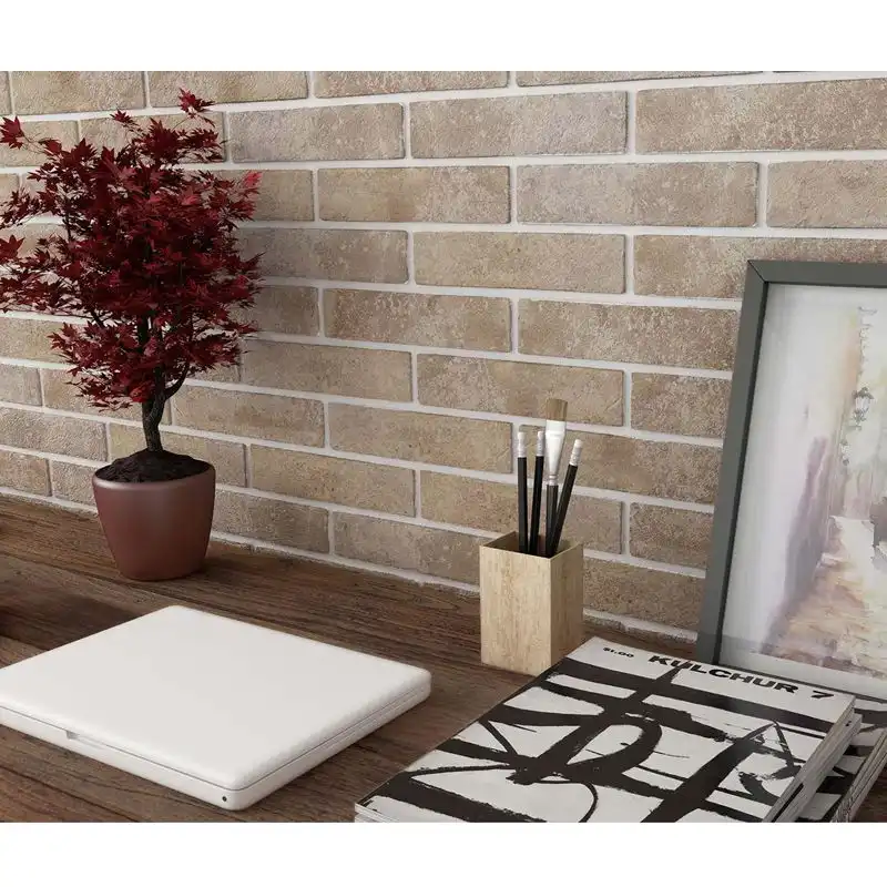 Керамограніт Golden Tile Brickstyle Baker Street Slim, 250x60x6 мм, бежевий, 221010, фото 1 Керамограніт Golden Tile Brickstyle Baker Street Slim, 250x60x6 мм, бежевий, 221010 купити недорого в Україні, фото 1