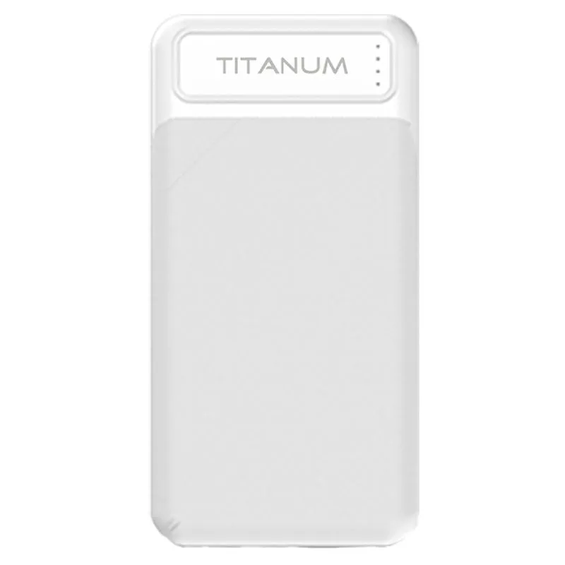 Портативна батарея Titanum Power bank, 20000 mAh, білий, TPB-913 купити недорого в Україні, фото 1