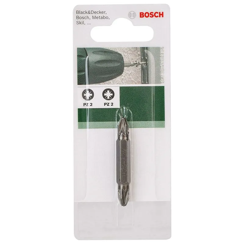 Бита двухсторонняя Bosch PZ/PZ XH DIY, 45 мм, 2609255957 купить недорого в Украине, фото 2