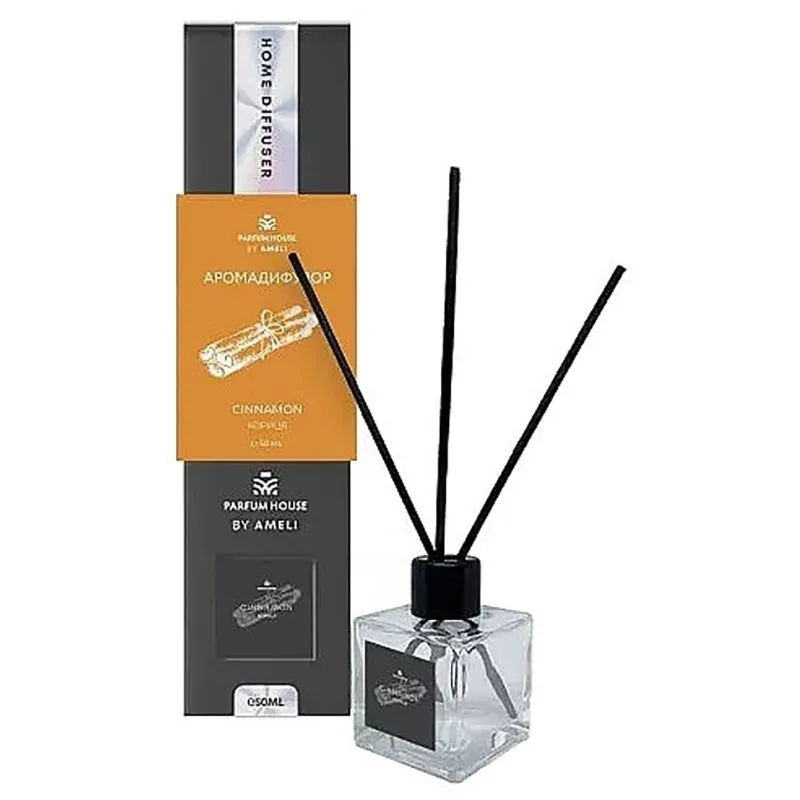 Аромадифузор Parfum House by Ameli Кориця, 50 мл купити недорого в Україні, фото 1