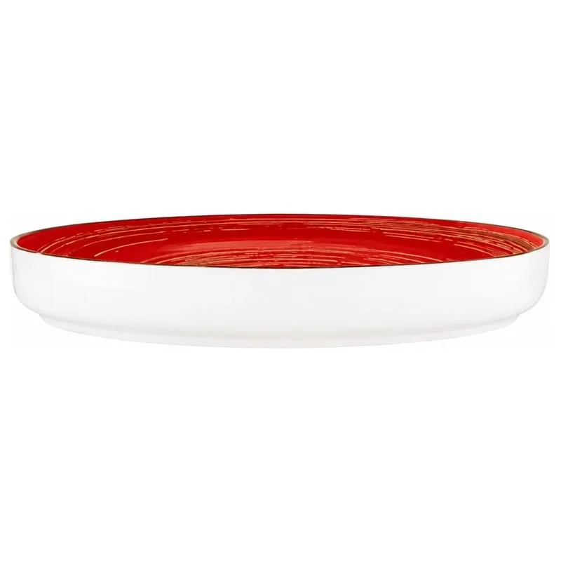 Тарілка Wilmax England Spiral Red, 23 см, червоний, WL-669219 / A, фото 1 Тарілка Wilmax England Spiral Red, 23 см, червоний, WL-669219 / A купити недорого в Україні, фото 1